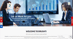 Desktop Screenshot of drushti.in